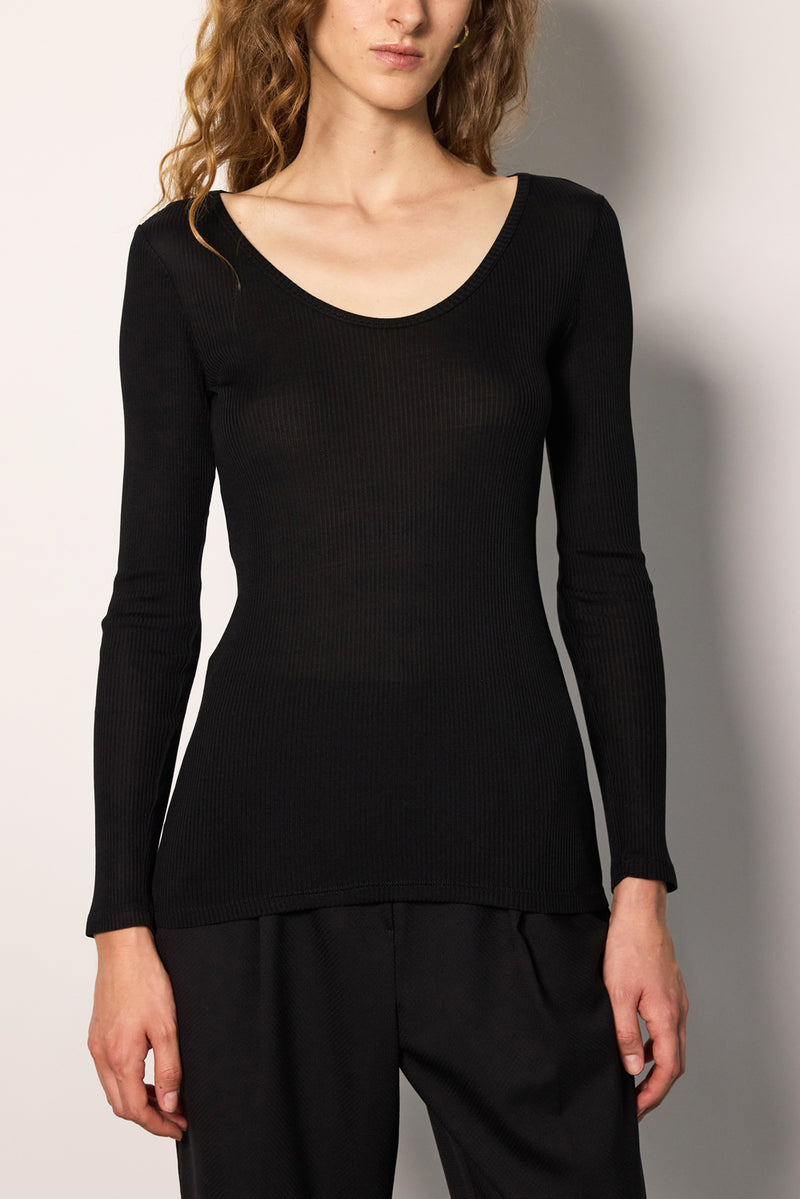 CLEO TEE / BLACK