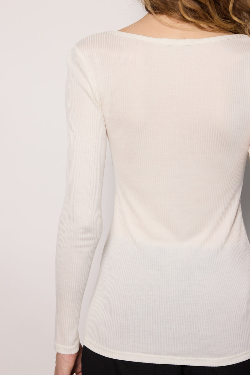 CLEO TEE / IVORY
