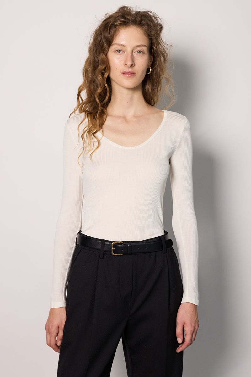 CLEO TEE / IVORY