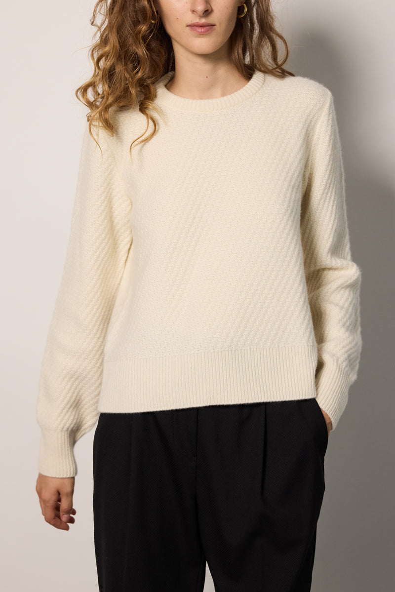 EDIE SWEATER / CREME