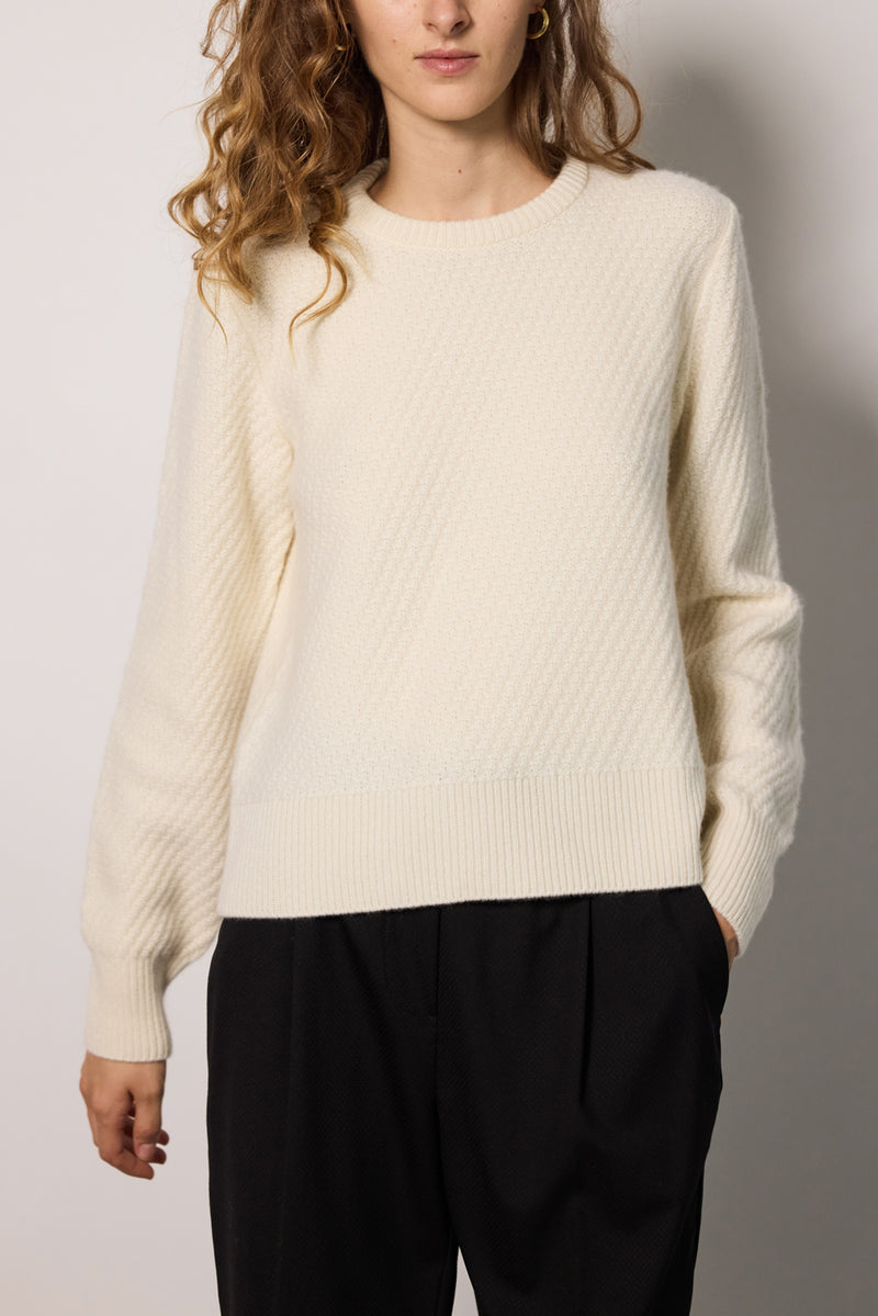 EDIE SWEATER / CREME