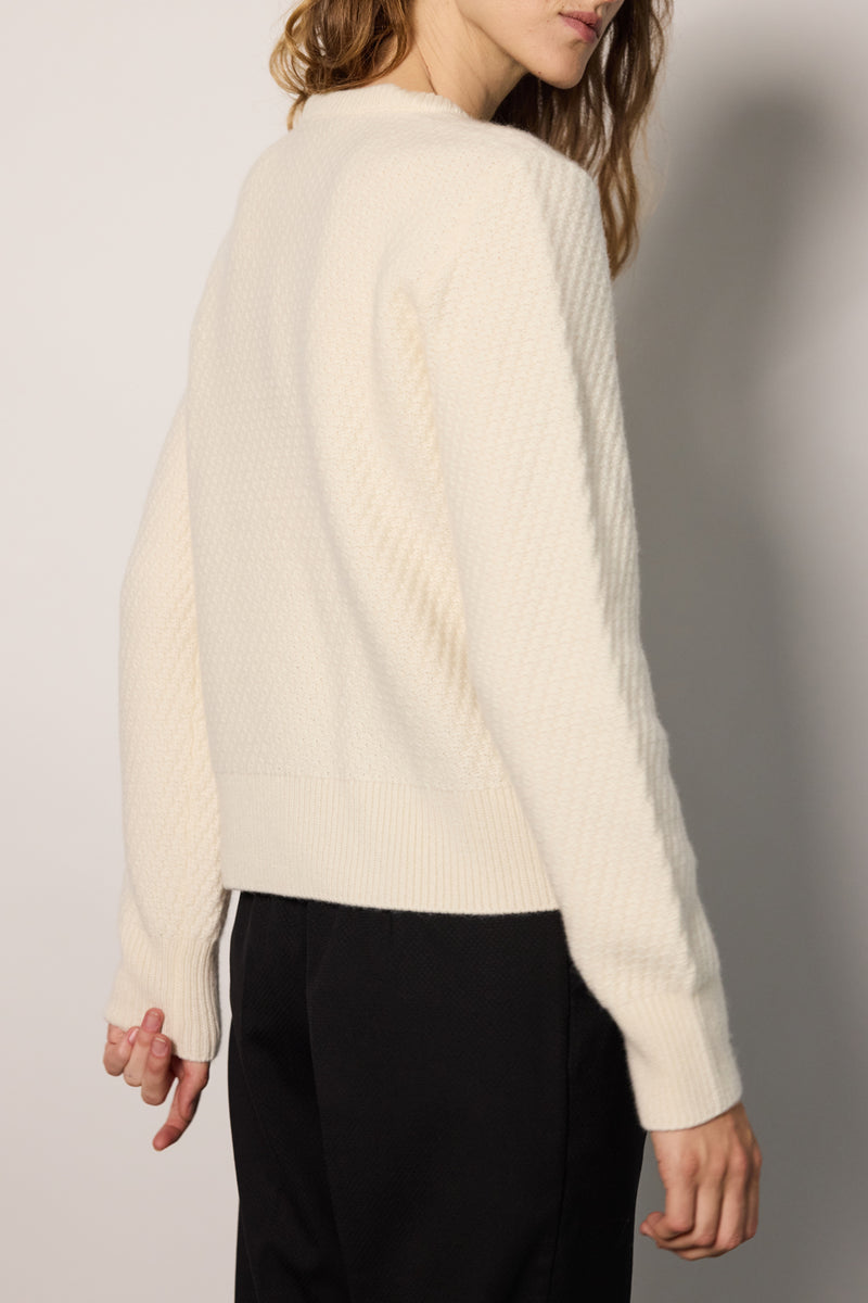 EDIE SWEATER / CREME