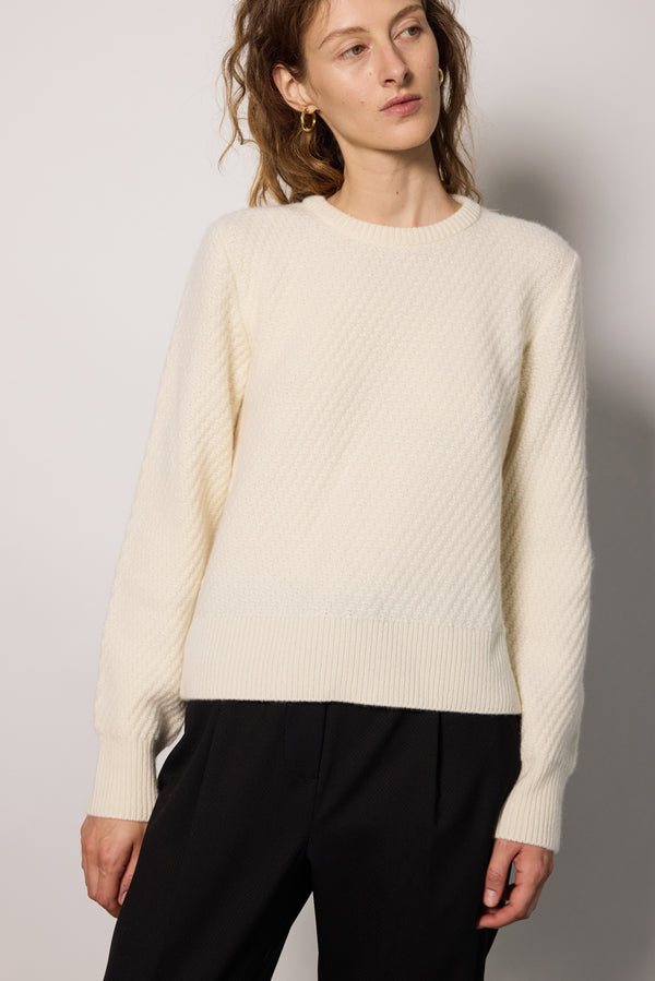 EDIE SWEATER / CREME
