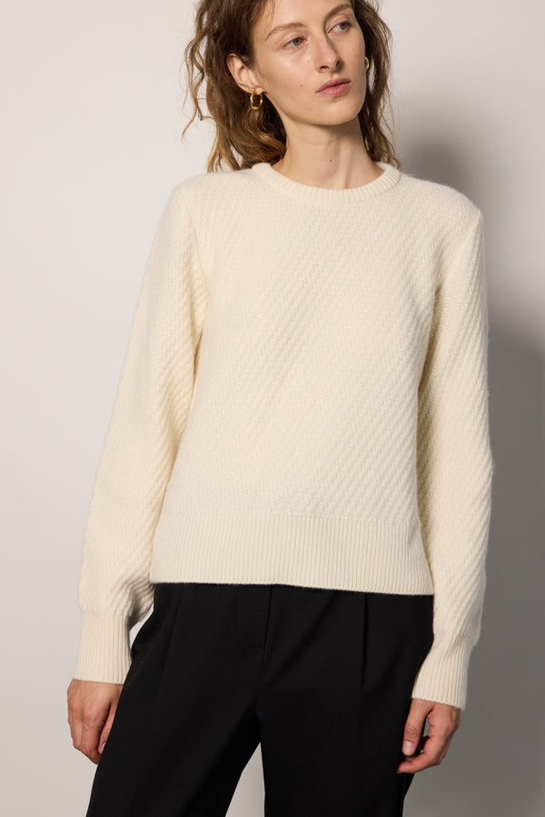 EDIE SWEATER / CREME