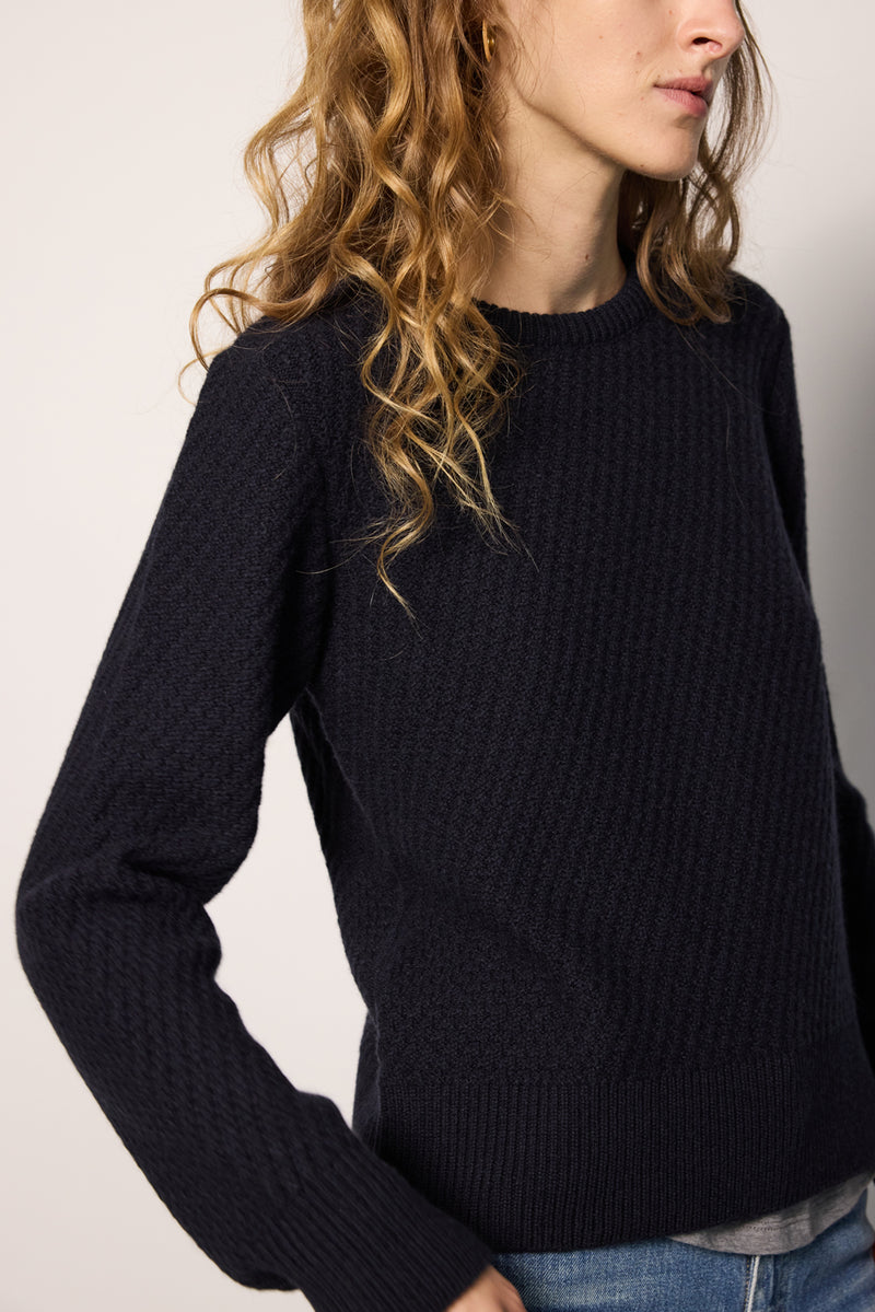 EDIE SWEATER / NAVY