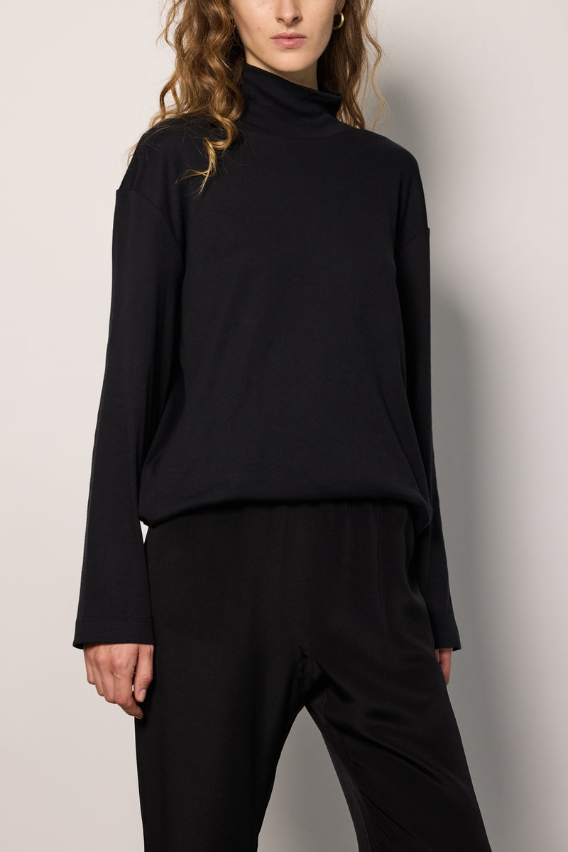 HARPER TURTLENECK / BLACK