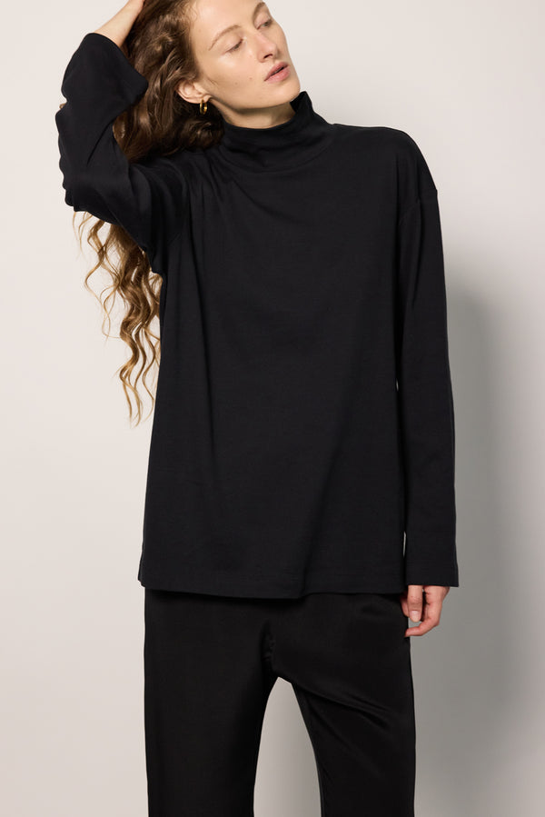 HARPER TURTLENECK / BLACK