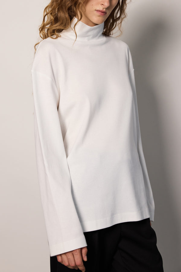HARPER TURTLENECK / WHITE