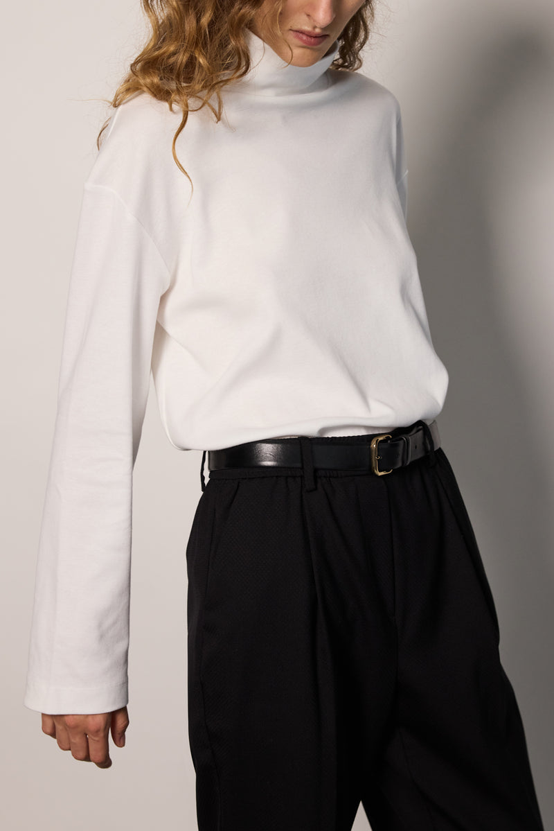 HARPER TURTLENECK / WHITE
