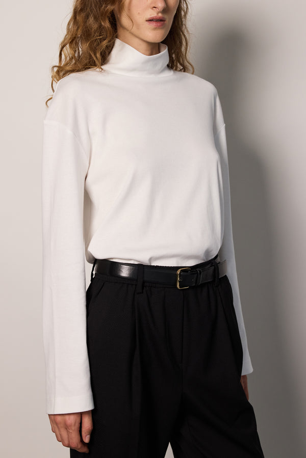 HARPER TURTLENECK / WHITE