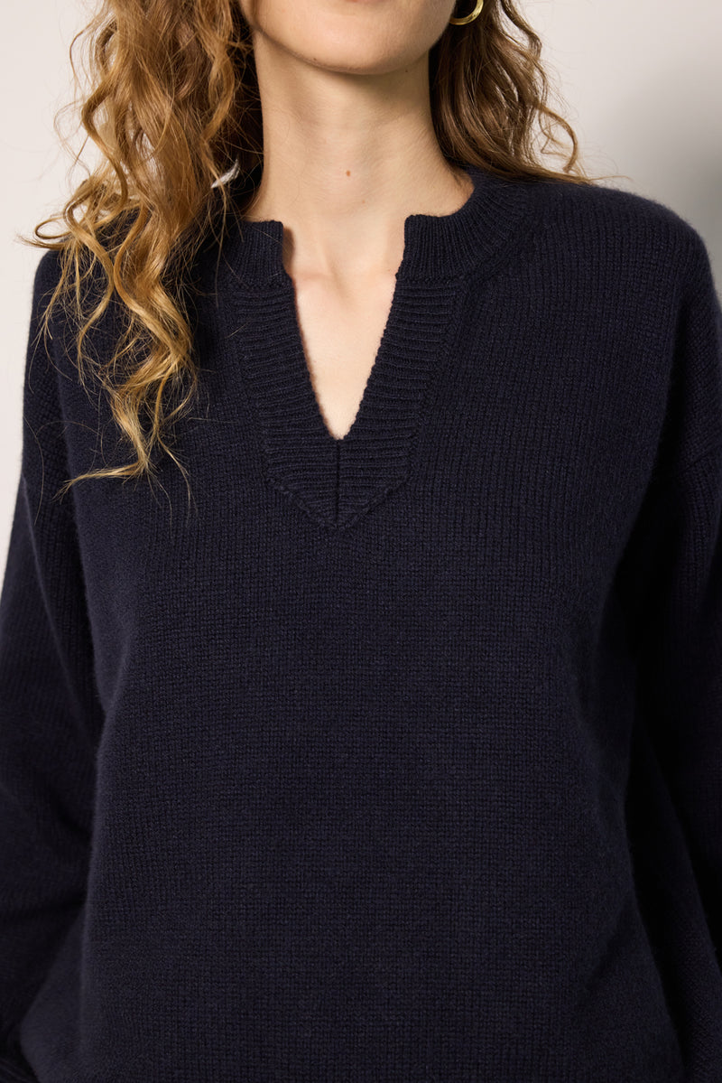 LILAH SWEATER / NAVY