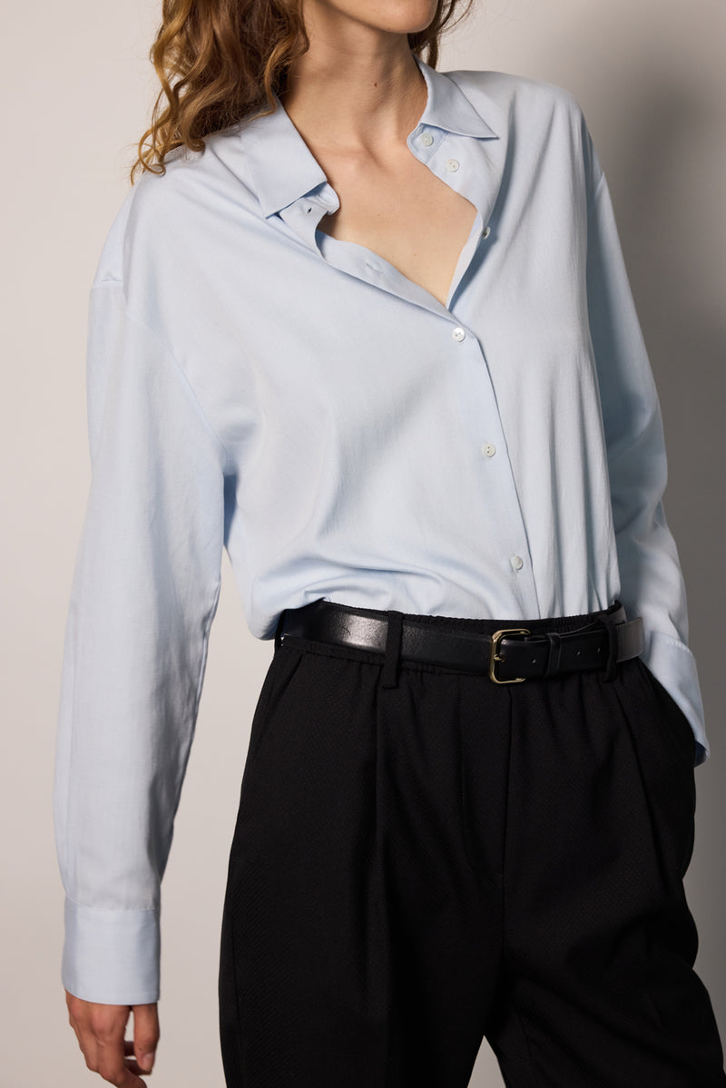 SUSAN SHIRT / PALE BLUE