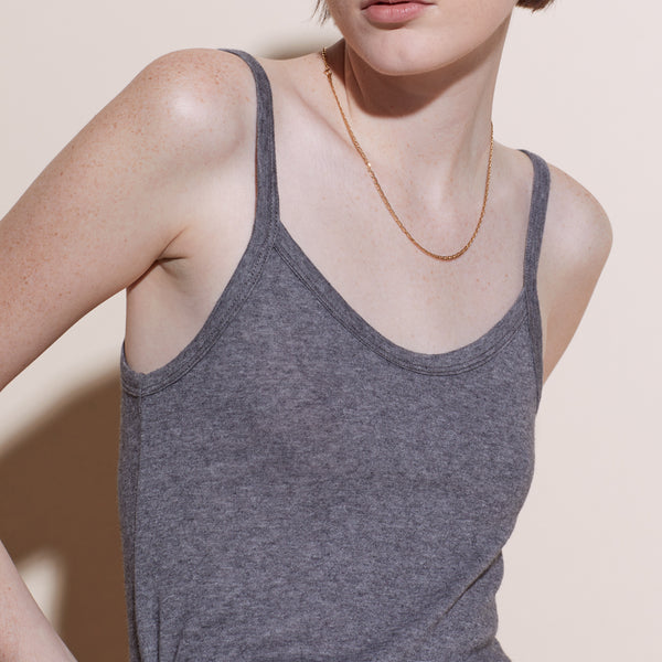 Camisole en tricot Heathered green Femme - Fillettes & Fiston